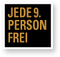 jede 9te Person frei